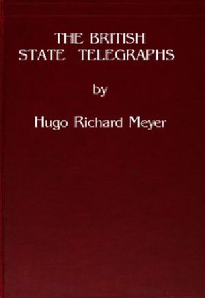 [Gutenberg 48118] • The British State Telegraphs / A Study of the Problem of a Large Body of Civil Servants in a Democracy